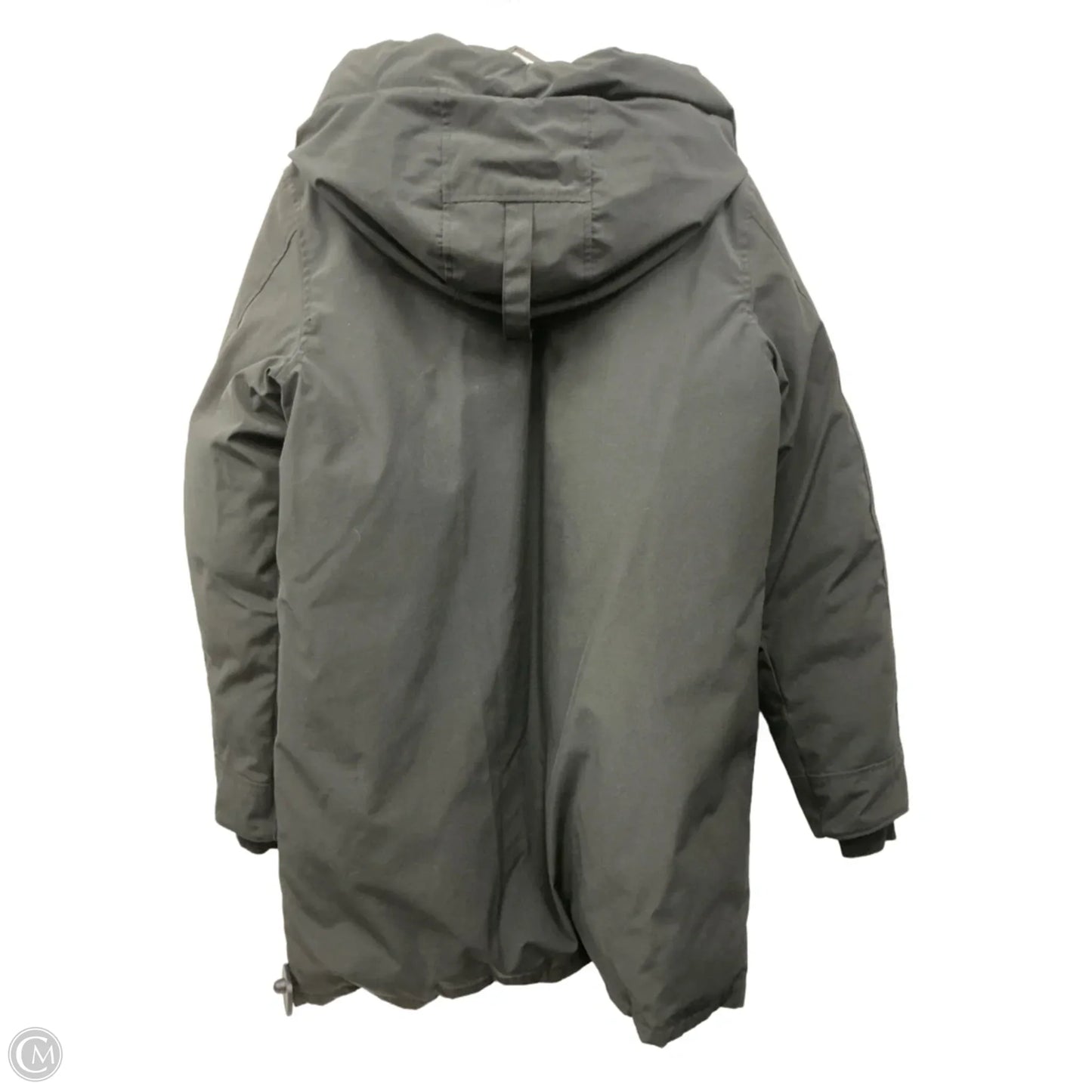 Coat Luxury Designer By Canada Goose In Black, Size: L