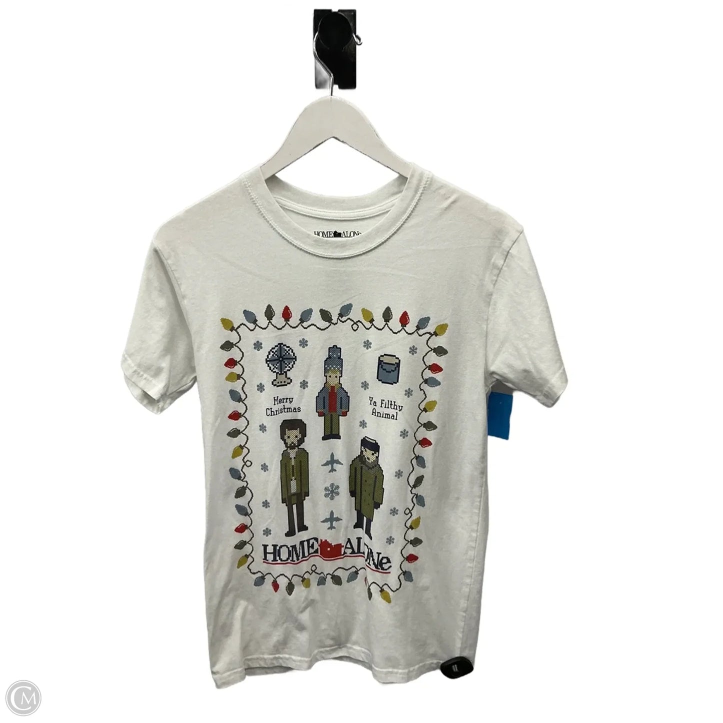 Top Short Sleeve By Cmf In White, Size: S