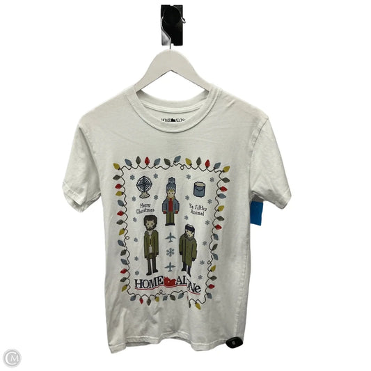 Top Short Sleeve By Cmf In White, Size: S