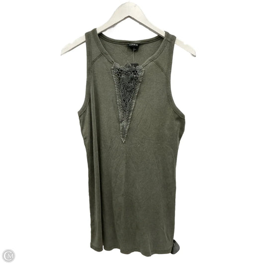 Top Sleeveless By Torrid In Green, Size: 2x