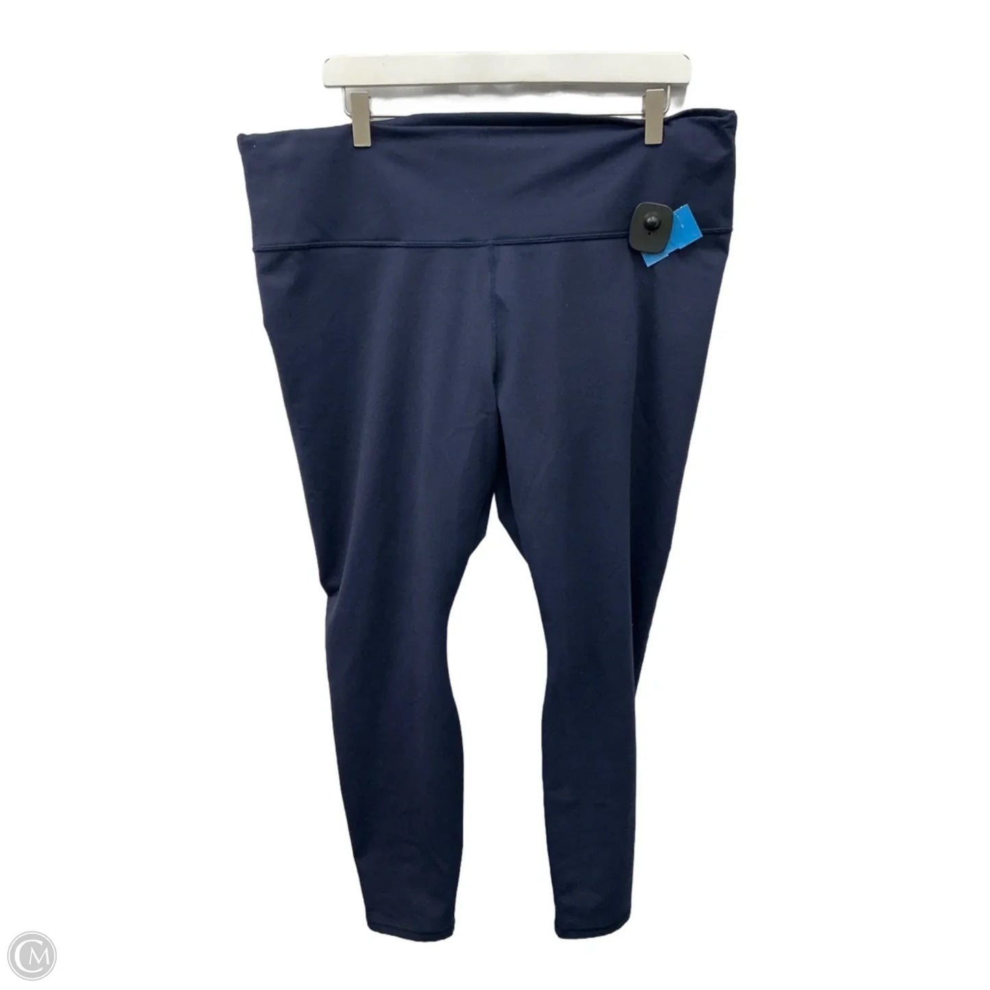 Athletic Leggings By Fabletics In Navy, Size: 3x