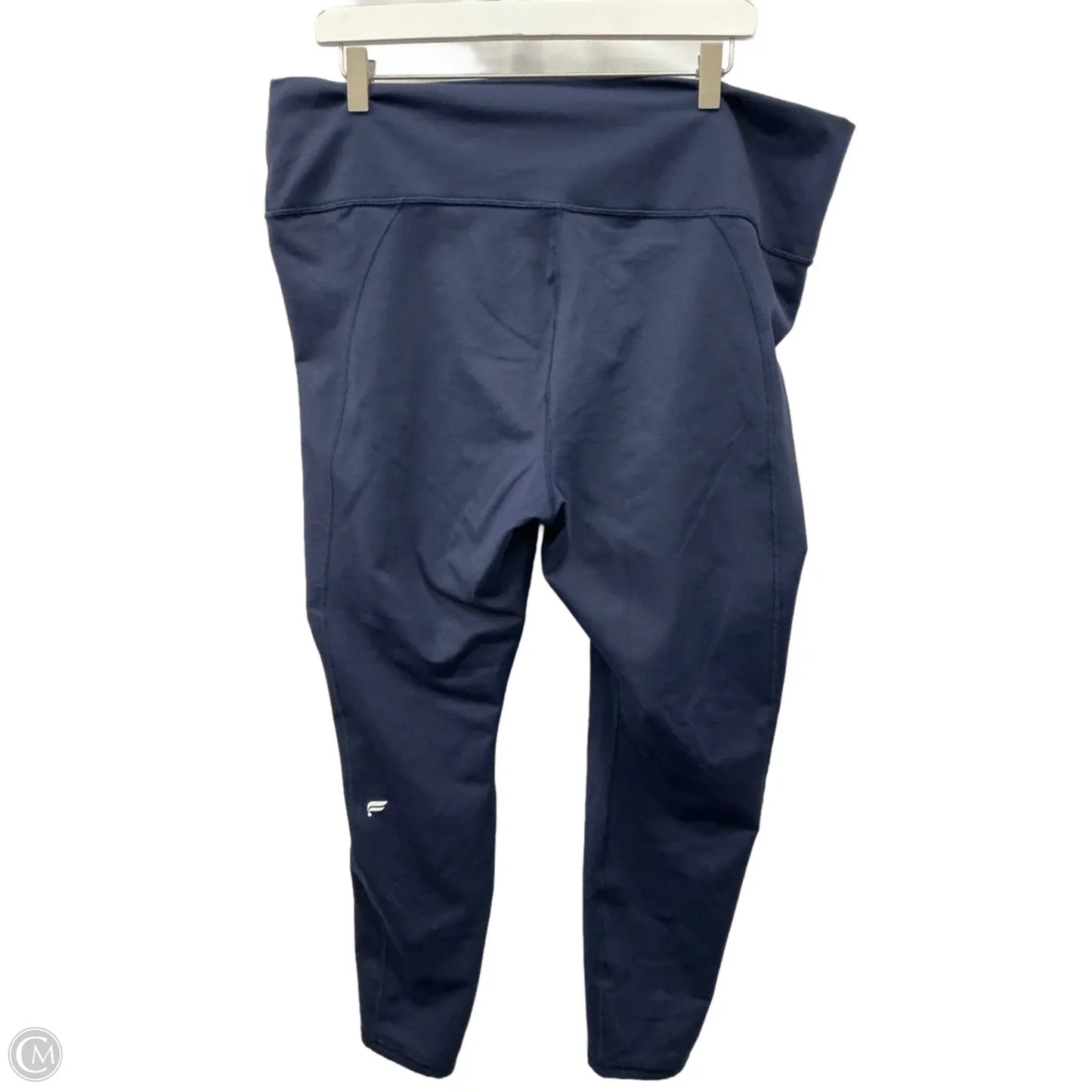 Athletic Leggings By Fabletics In Navy, Size: 3x