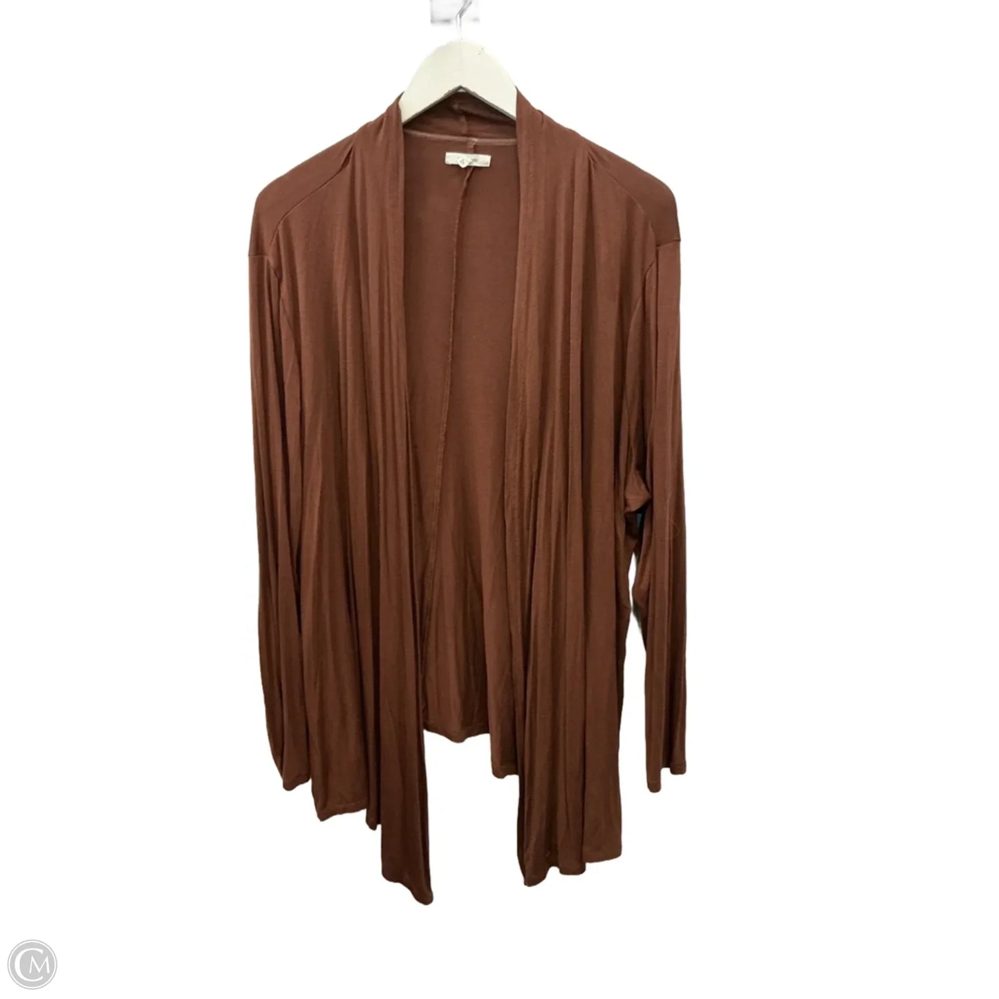 Cardigan By Maurices In Brown, Size: 2x