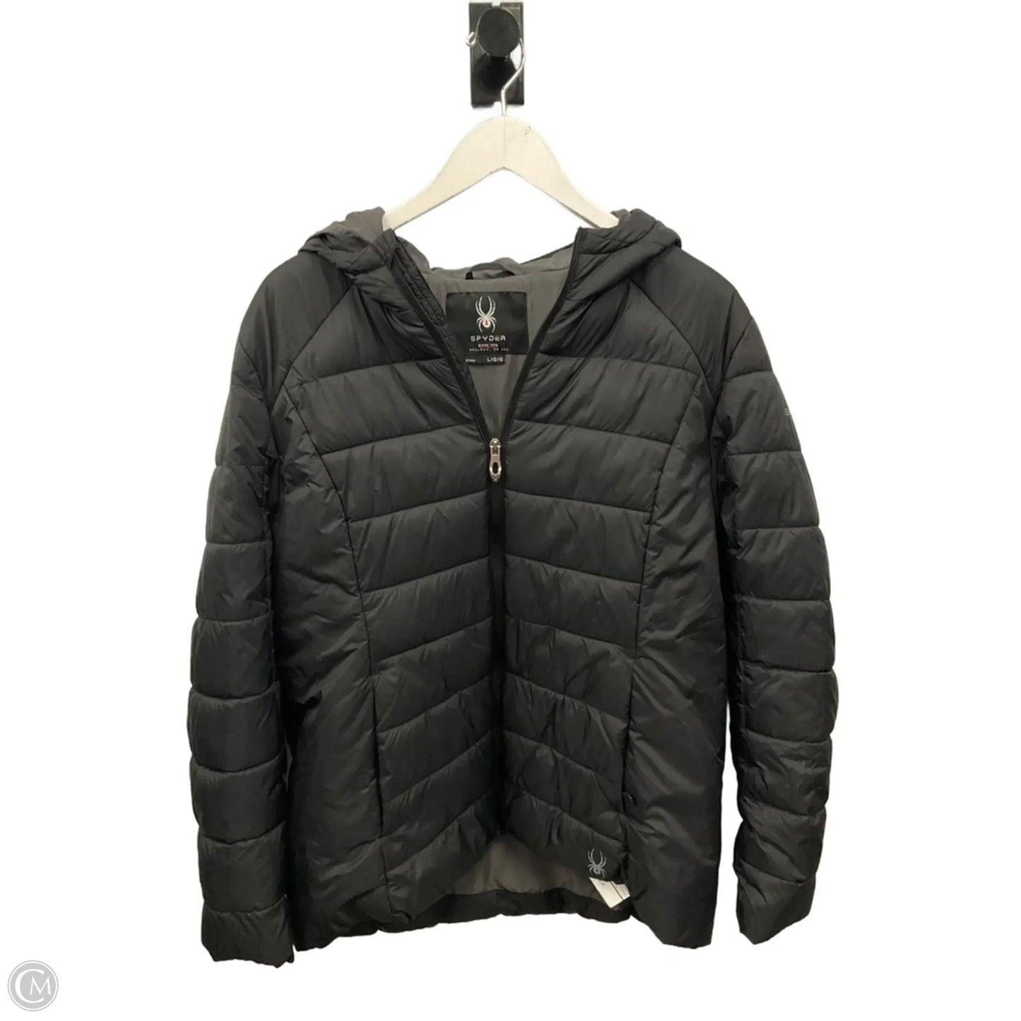 Jacket Puffer & Quilted By Spyder In Black, Size: L