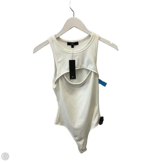 Bodysuit By Lulus In White, Size: S