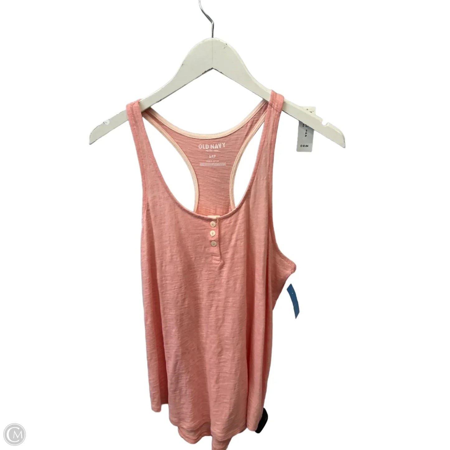 Top Sleeveless By Old Navy In Coral, Size: S