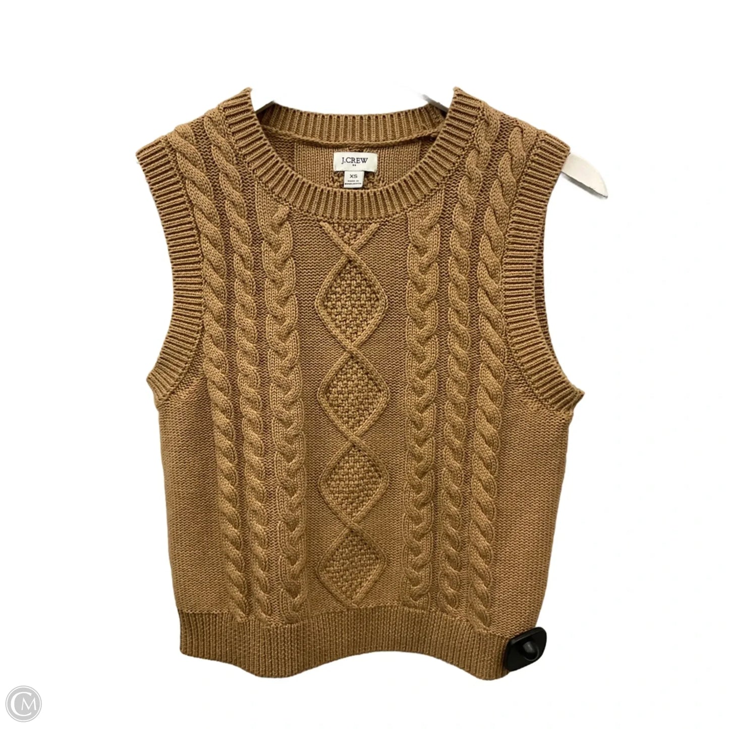 Vest Sweater By J. Crew In Beige, Size: Xs