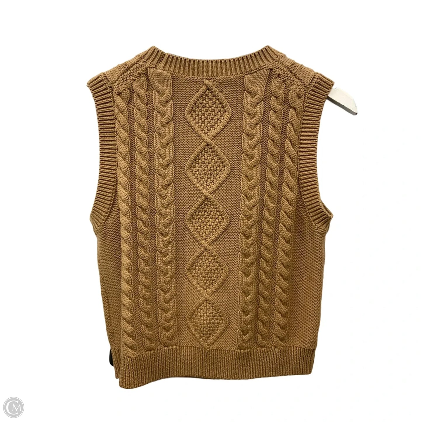 Vest Sweater By J. Crew In Beige, Size: Xs