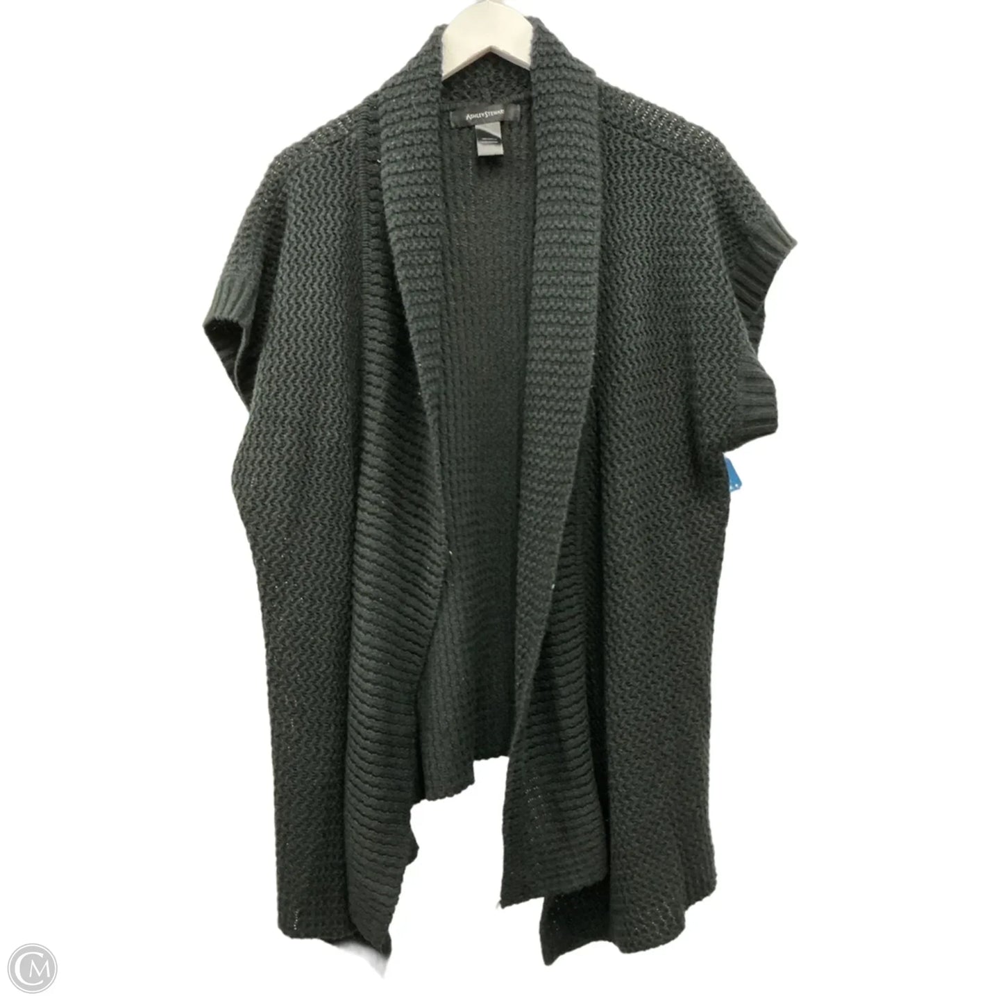 Cardigan By Ashley Stewart In Black, Size: 1x