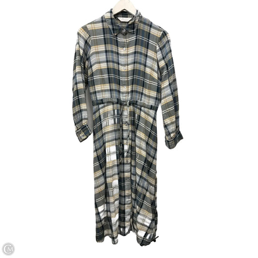 Dress Casual Midi By Clothes Mentor In Blue, Size: Xs