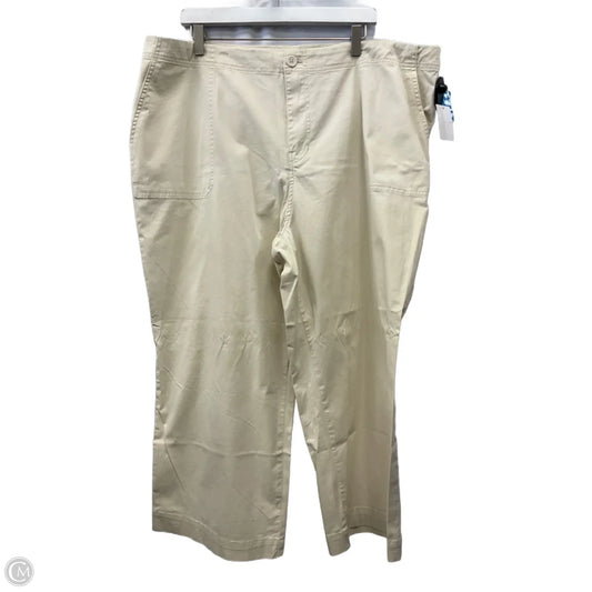 Pants Chinos & Khakis By Daily Thread In Cream, Size: 22