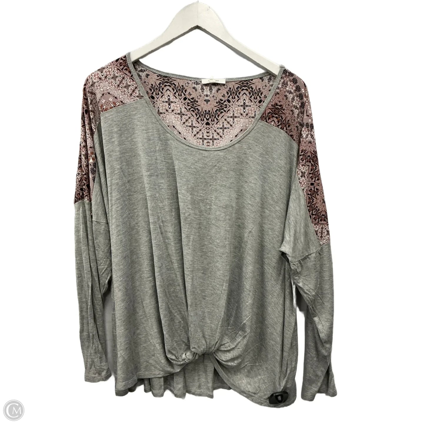 Top Long Sleeve By Maurices In Purple, Size: 3x