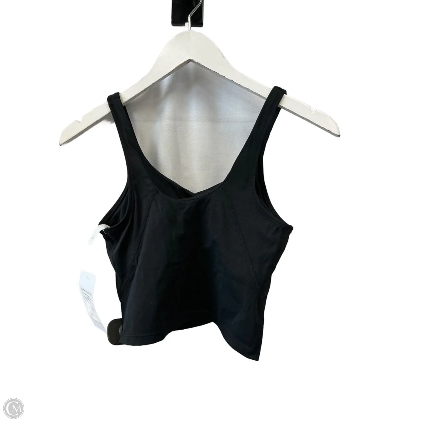 Athletic Bra By Clothes Mentor In Black, Size: S