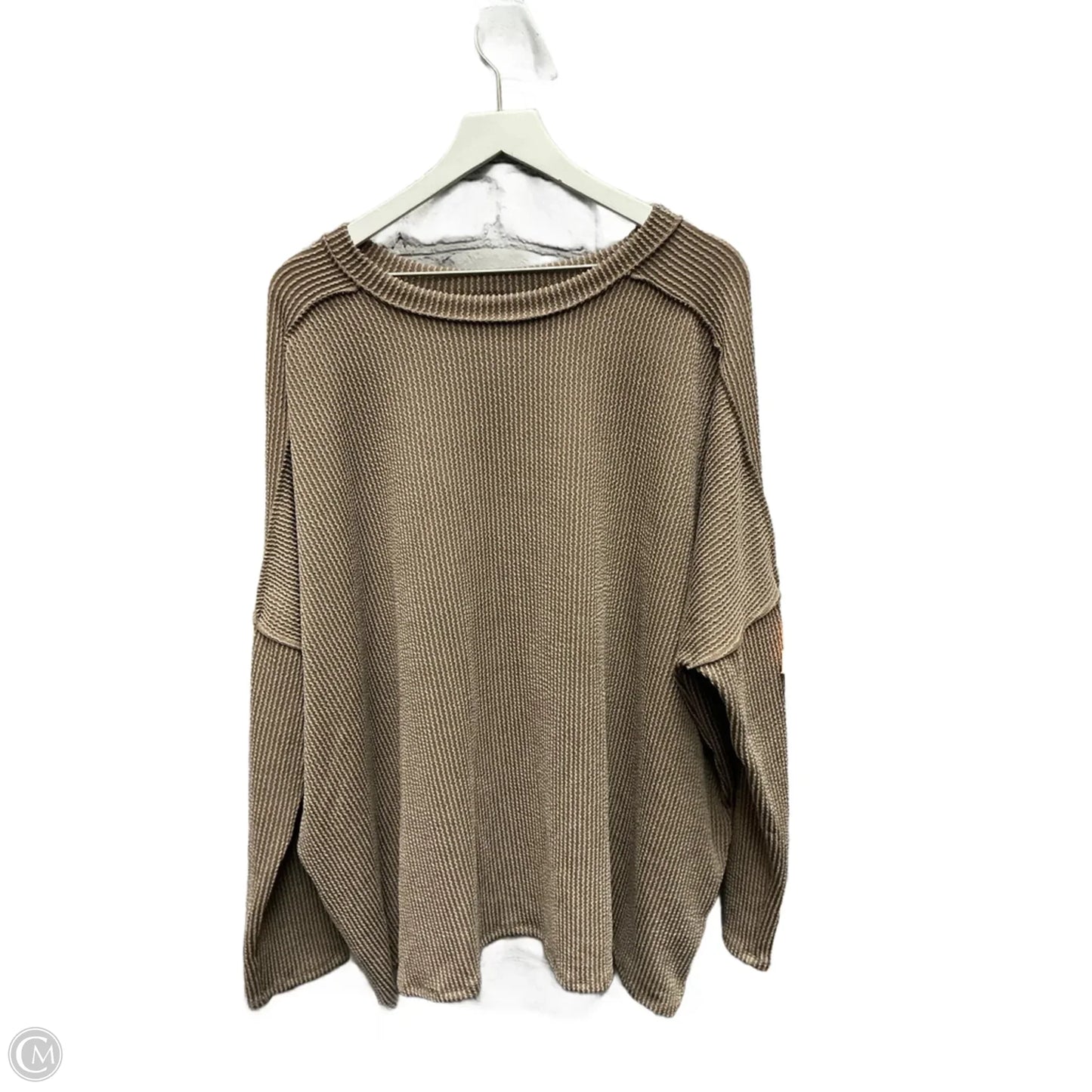 Top Long Sleeve By Heimish Usa In Mauve, Size: 2x