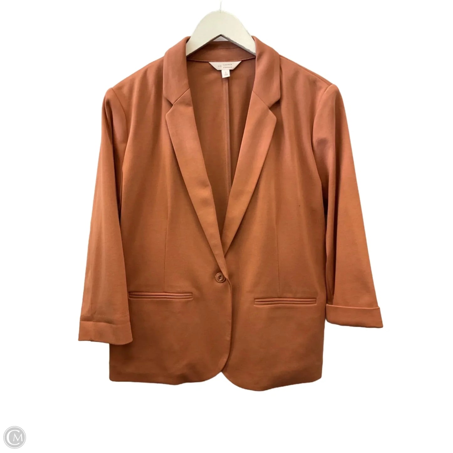 Blazer By Lc Lauren Conrad In Peach, Size: L