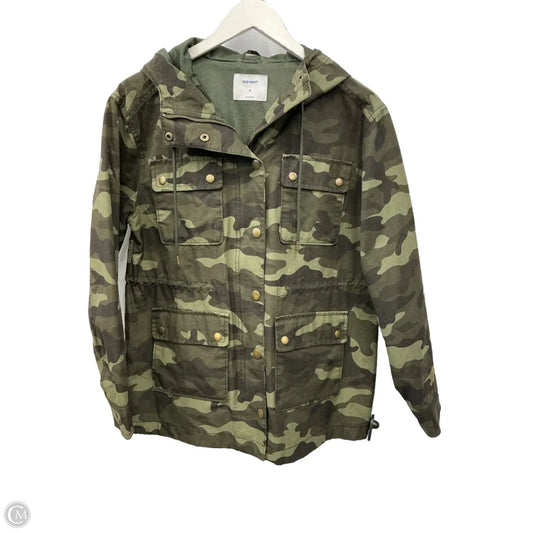 Jacket Utility By Old Navy In Camouflage Print, Size: Xs