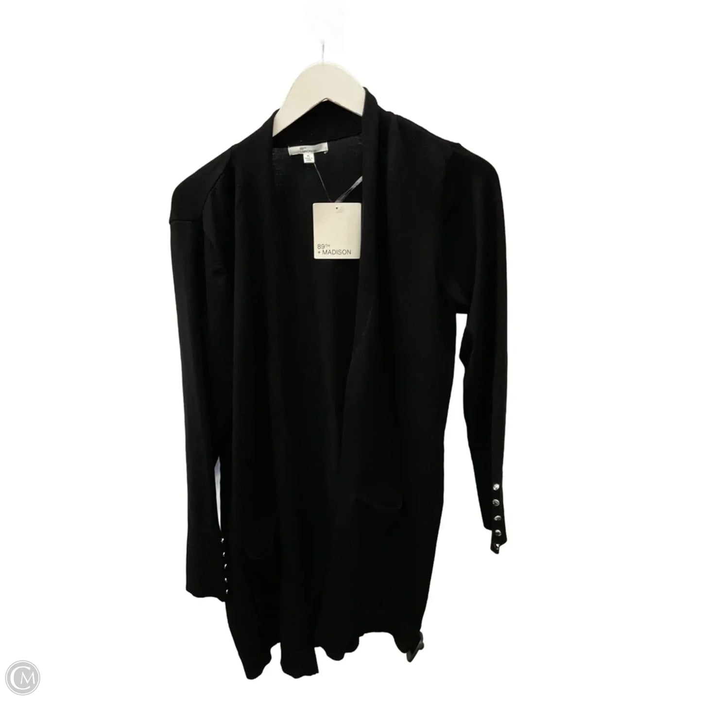 Cardigan By 89th And Madison In Black, Size: Xl