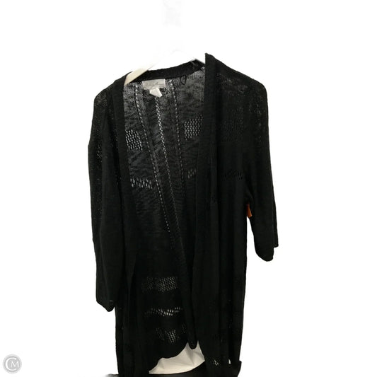 Cardigan By Cme In Black, Size: 3x