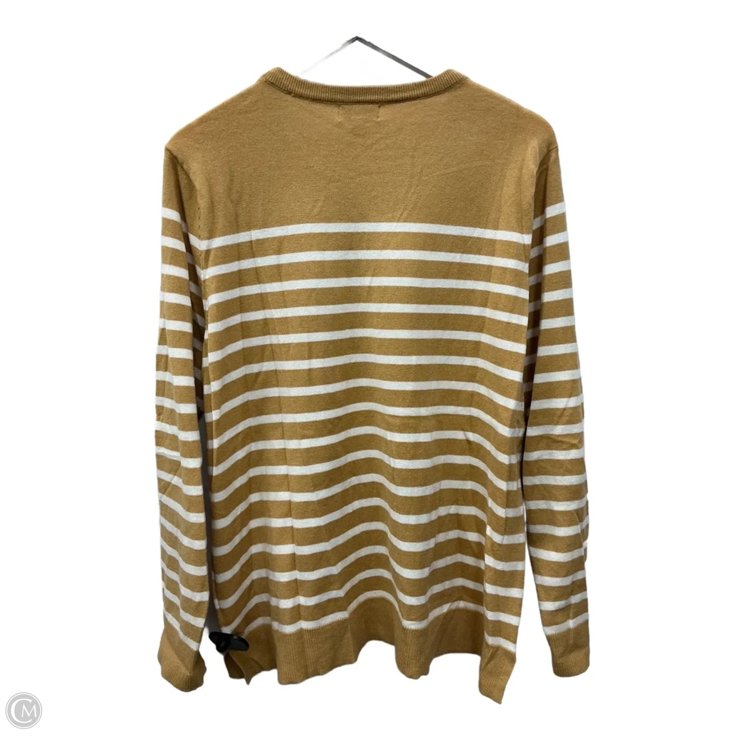 Top Long Sleeve By Style And Company In Yellow, Size: Xxl