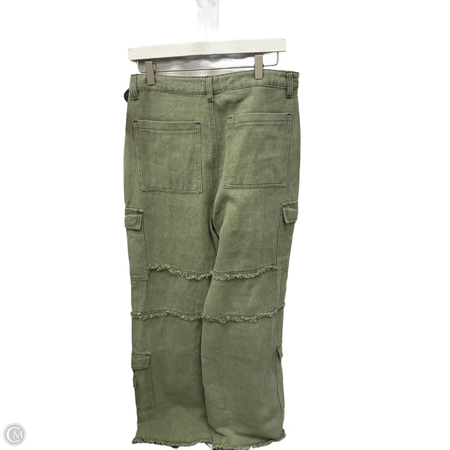 Pants Cargo & Utility By Pol In Green, Size: L