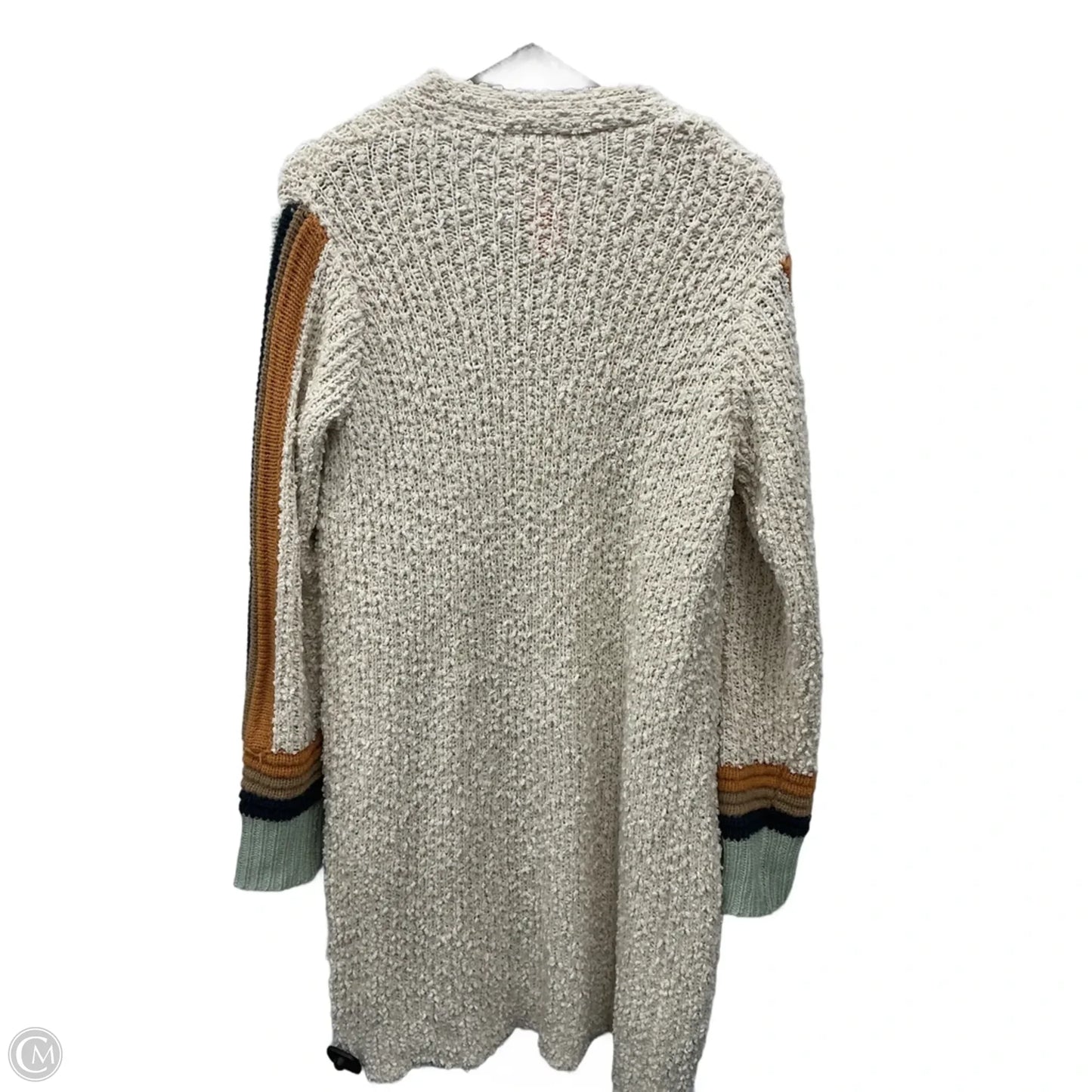 Sweater Cardigan By Mystree In Cream, Size: L