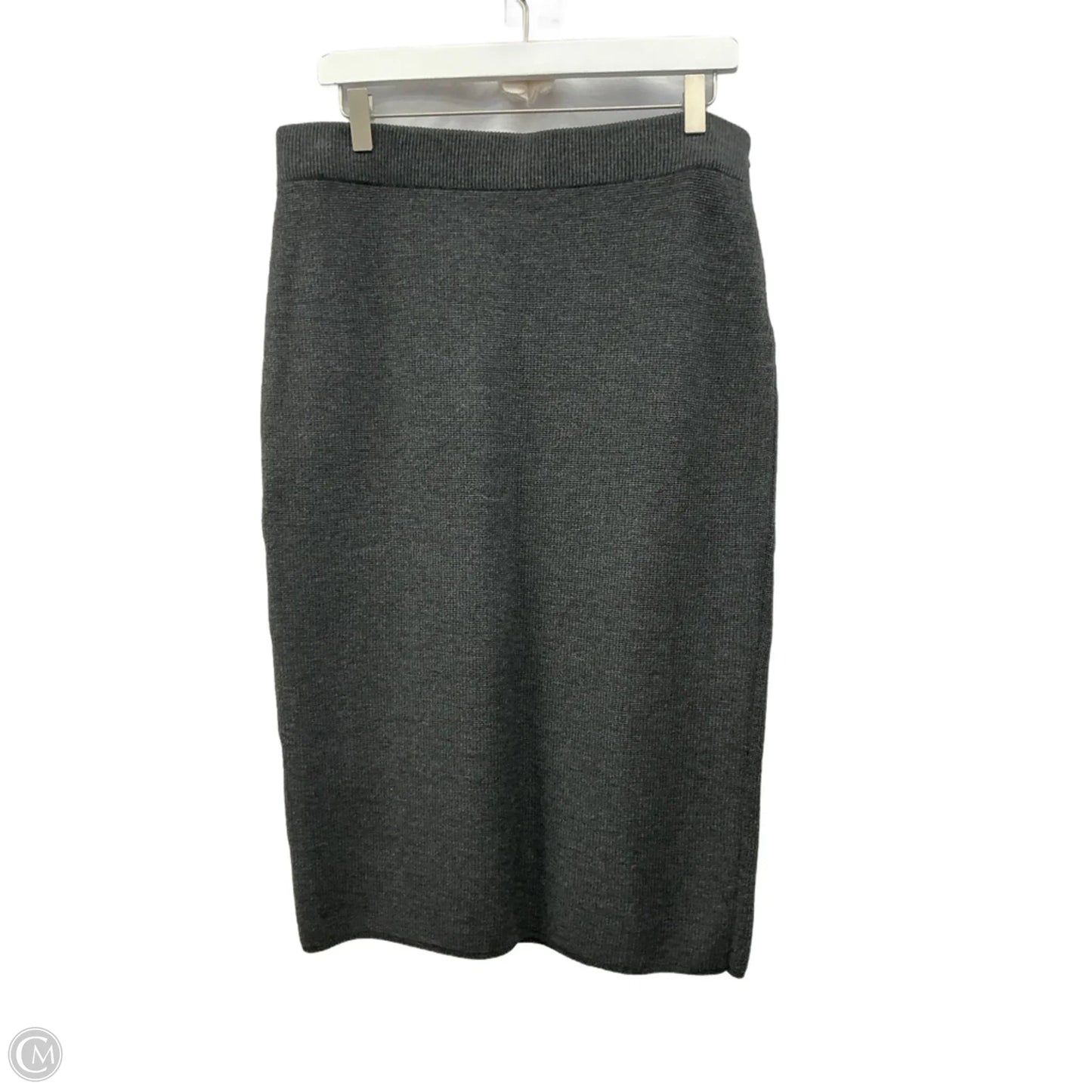 Skirt Midi By Akris In Grey, Size: 12