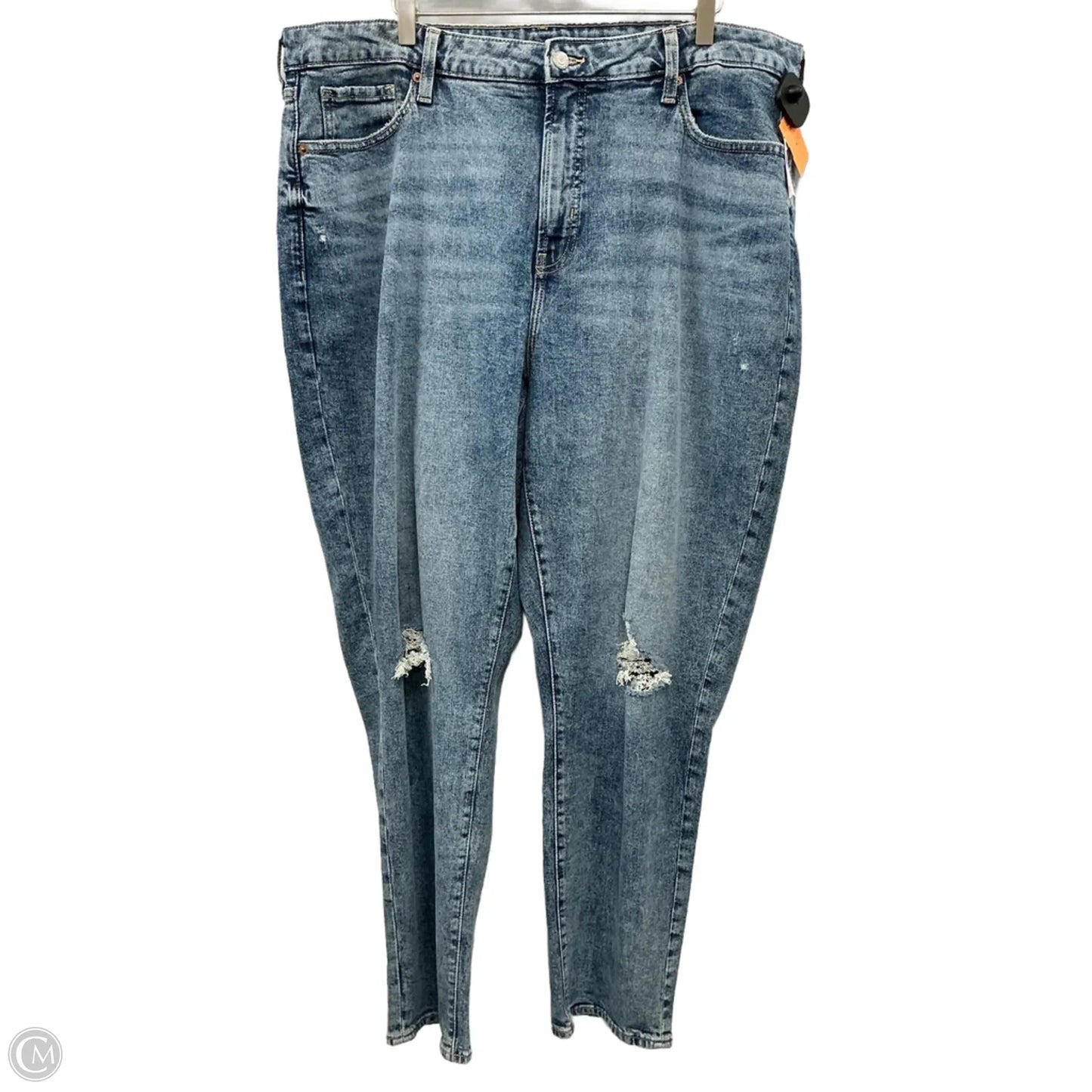 Jeans Straight By Old Navy In Blue Denim, Size: 18