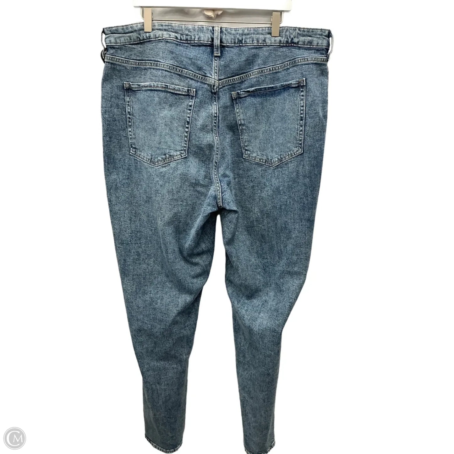 Jeans Straight By Old Navy In Blue Denim, Size: 18