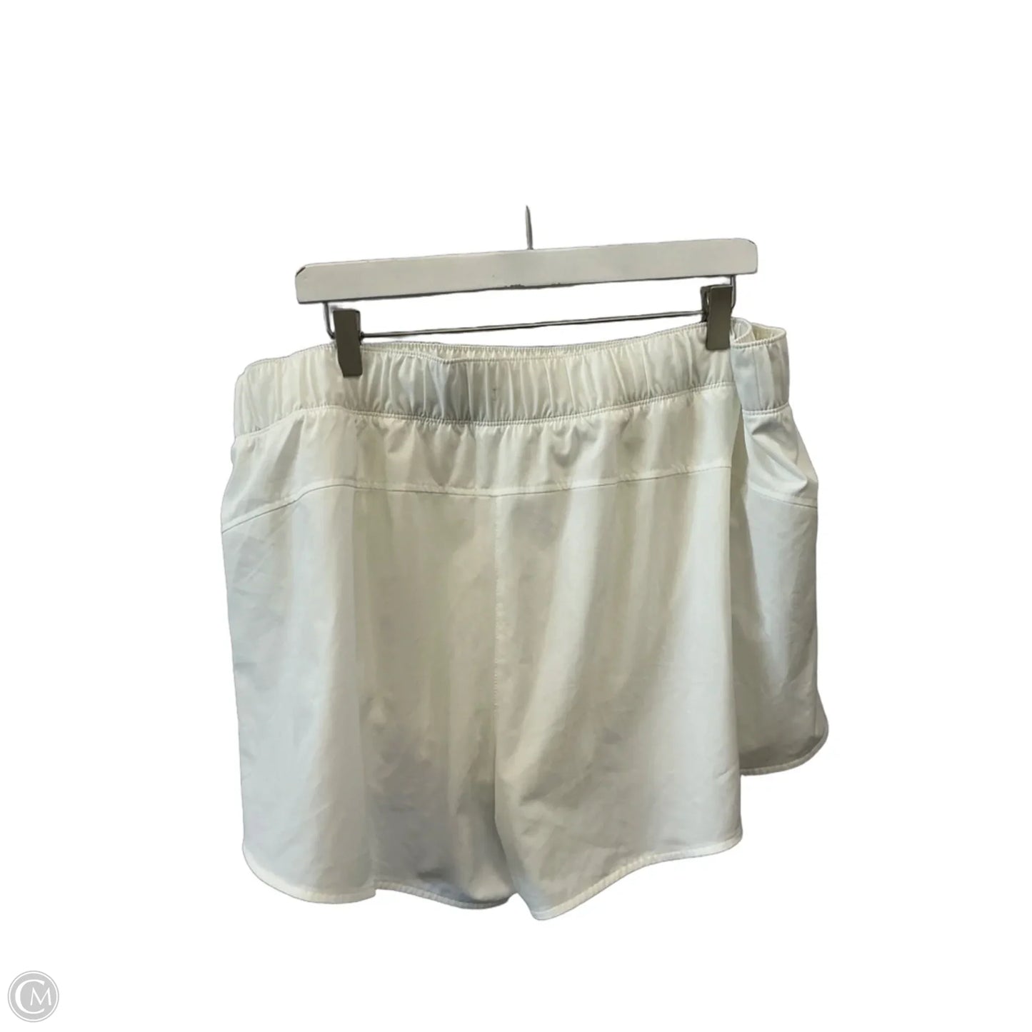 Athletic Shorts By Old Navy In White, Size: 2x