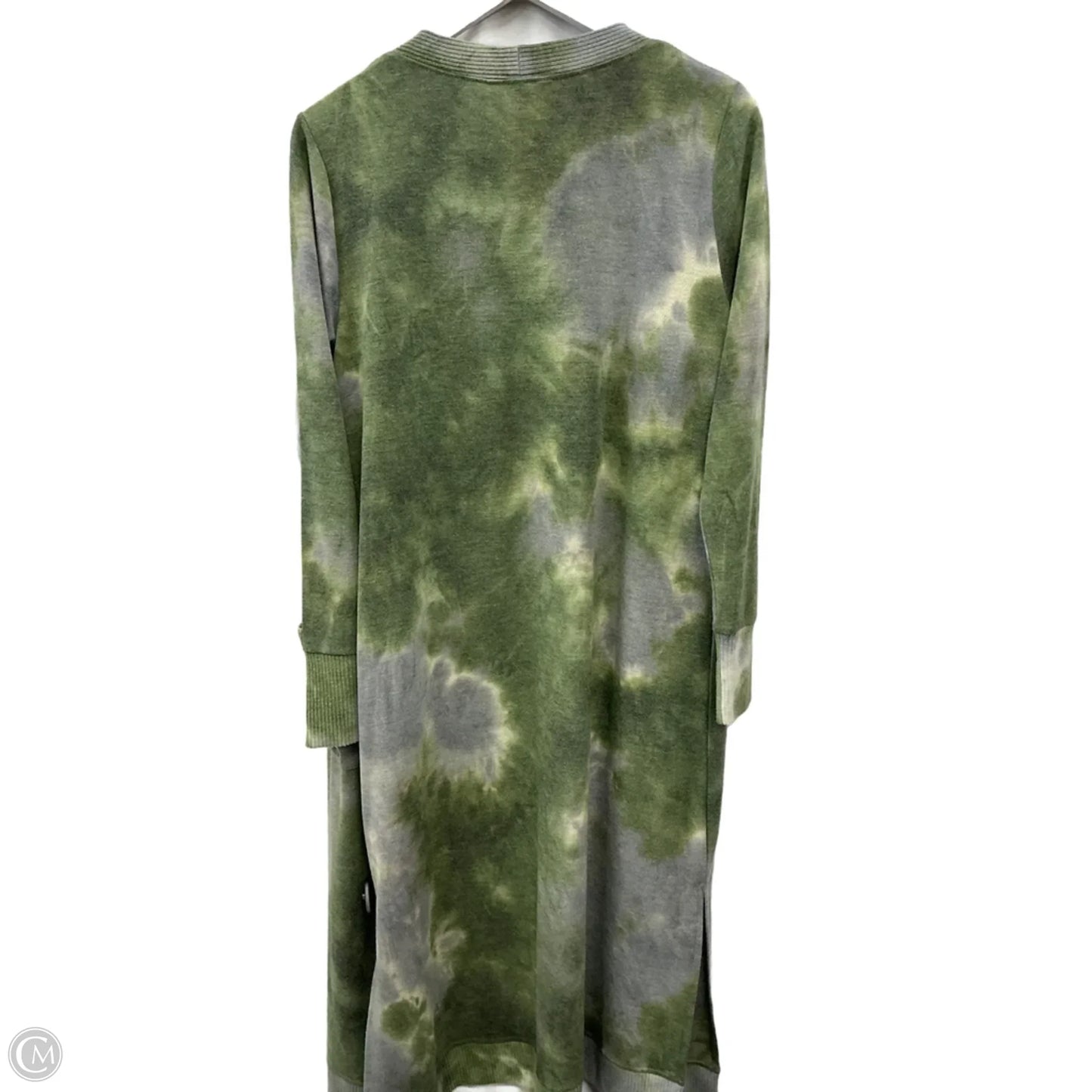 Sweater Cardigan By Velvet Heart In Green, Size: Xs