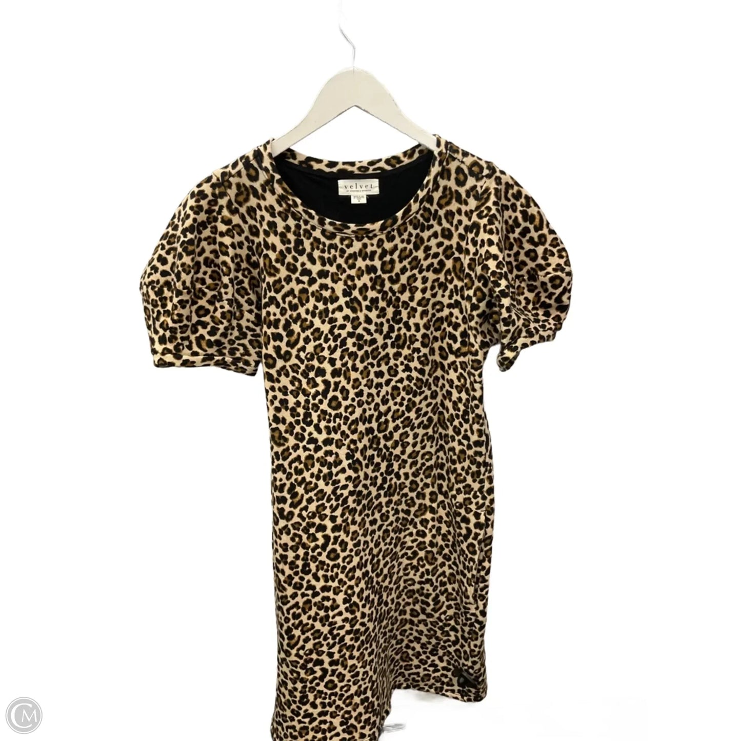 Dress Casual Short By Velvet By Graham & Spencer In Animal Print, Size: S