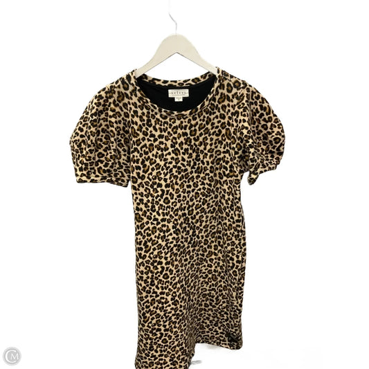 Dress Casual Short By Velvet By Graham & Spencer In Animal Print, Size: S