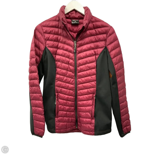 Jacket Puffer & Quilted By 32 Degrees In Maroon, Size: S