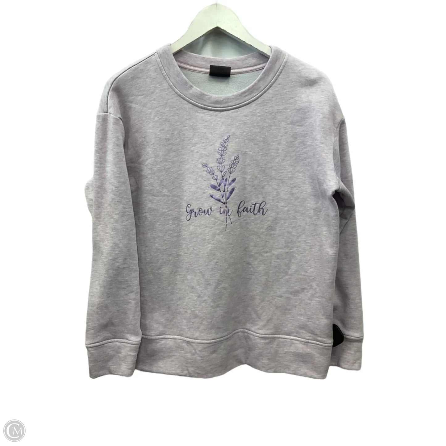 Sweatshirt Crewneck By 32 Degrees In Purple, Size: S