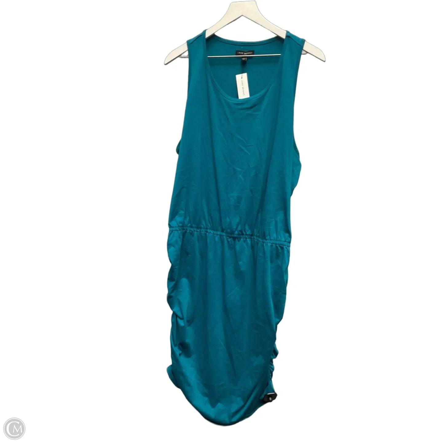 Dress Casual Midi By Lane Bryant In Teal, Size: 3x