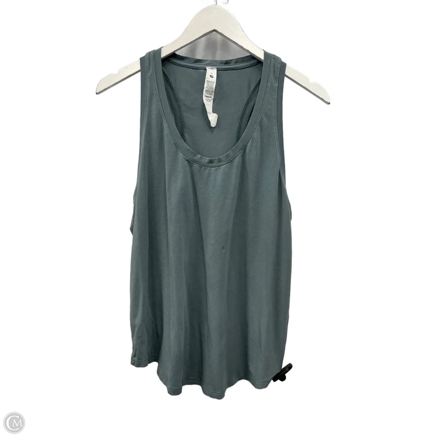 Athletic Tank Top By Lululemon In Grey, Size: M