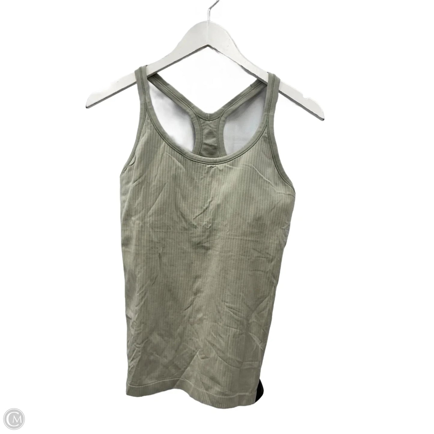 Athletic Tank Top By Lululemon In Green, Size: M