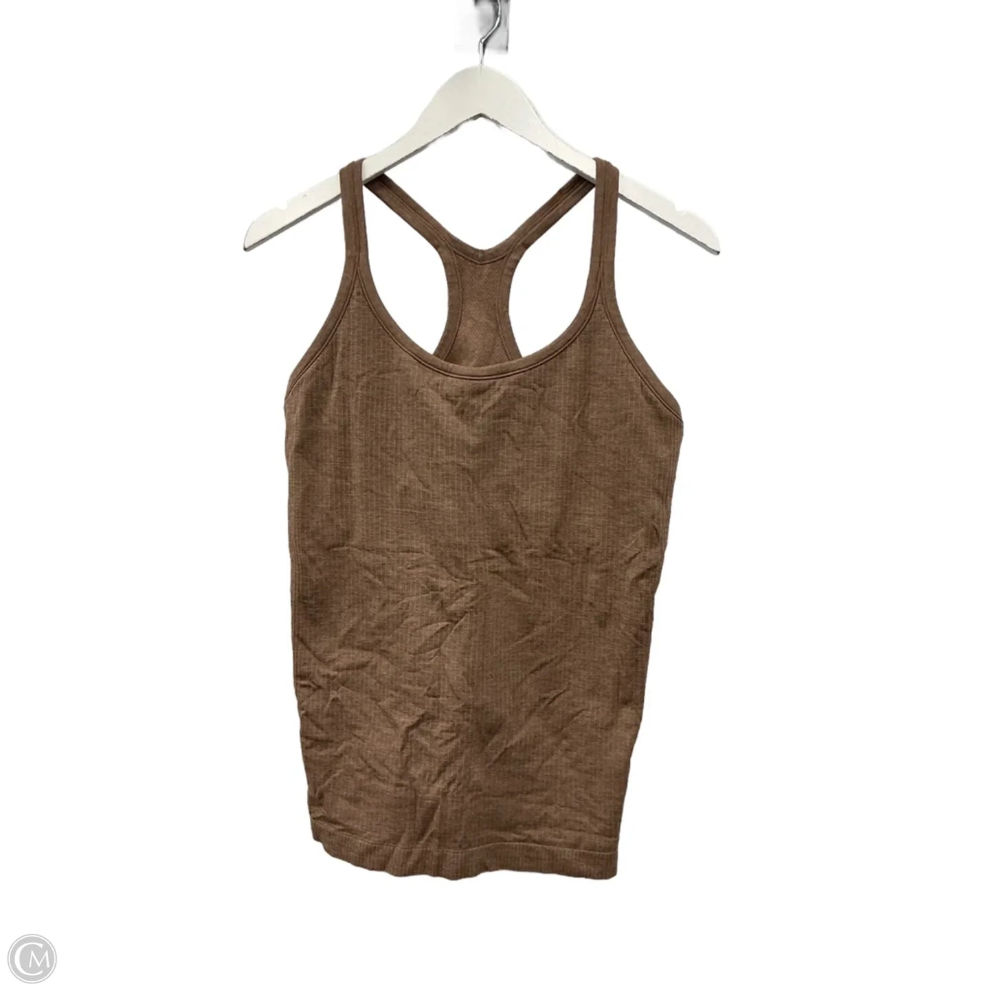 Athletic Tank Top By Lululemon In Brown, Size: L