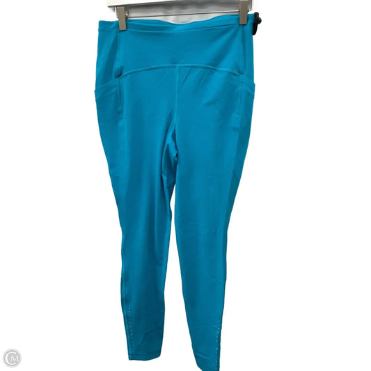 Athletic Leggings By Lululemon In Blue, Size: M