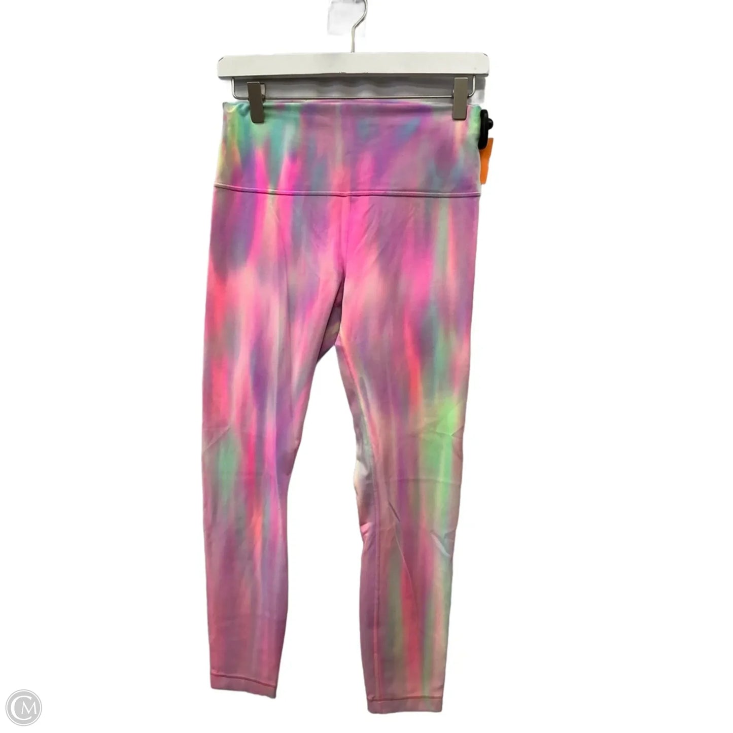 Athletic Leggings By Lululemon In Rainbow Print, Size: M