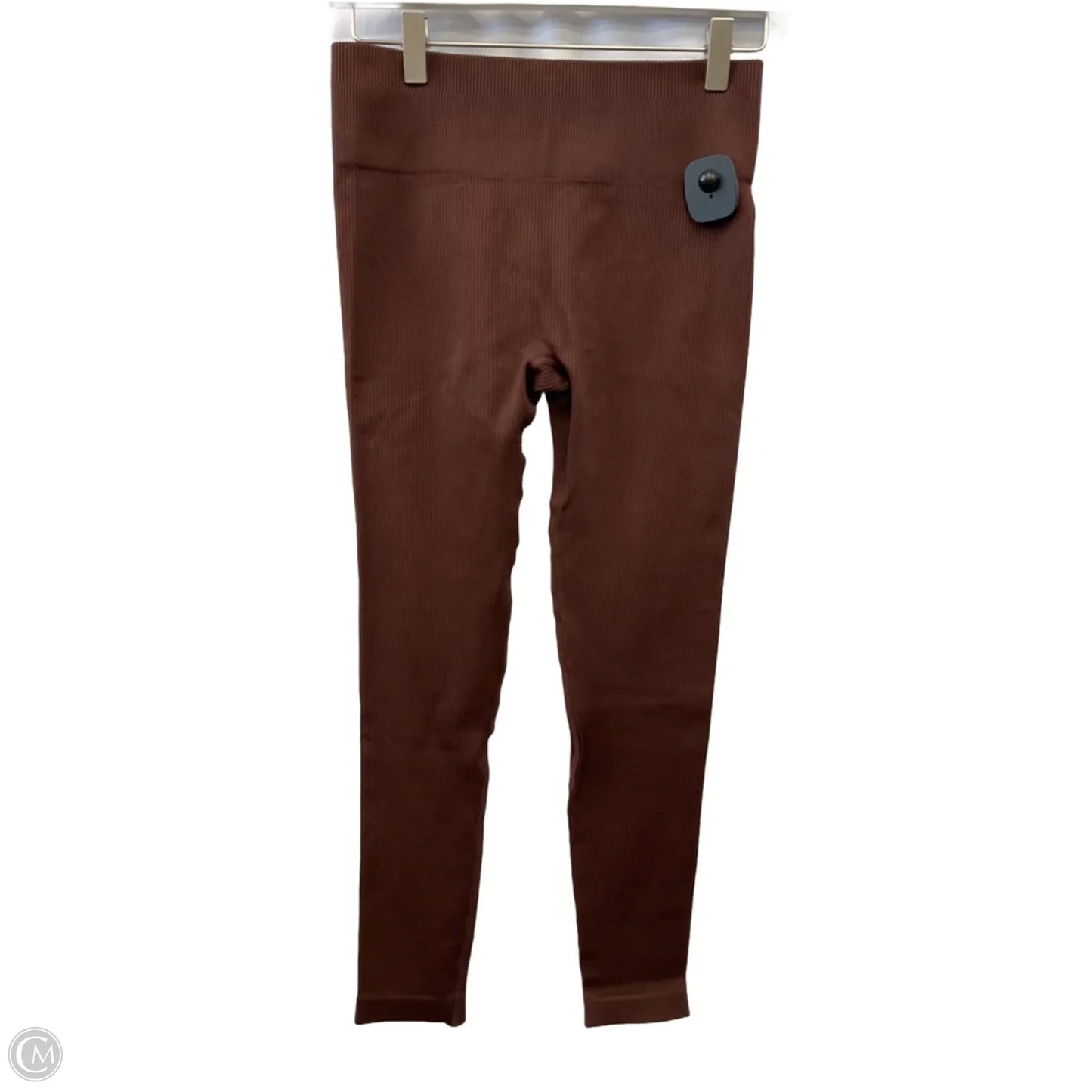 Athletic Leggings By Cme In Brown, Size: M