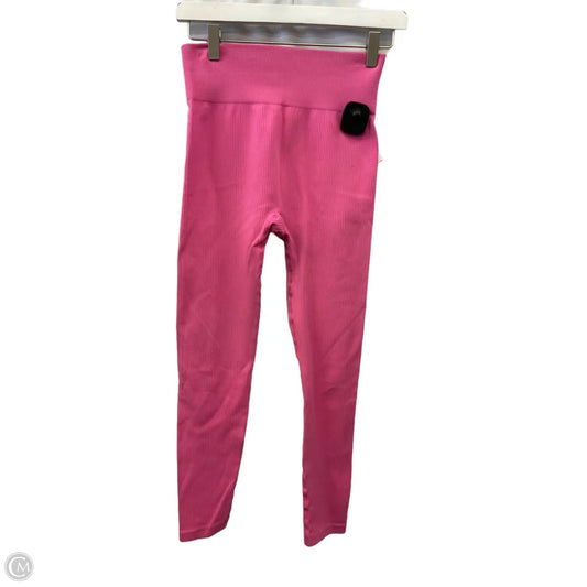 Athletic Leggings By Cme In Pink, Size: M