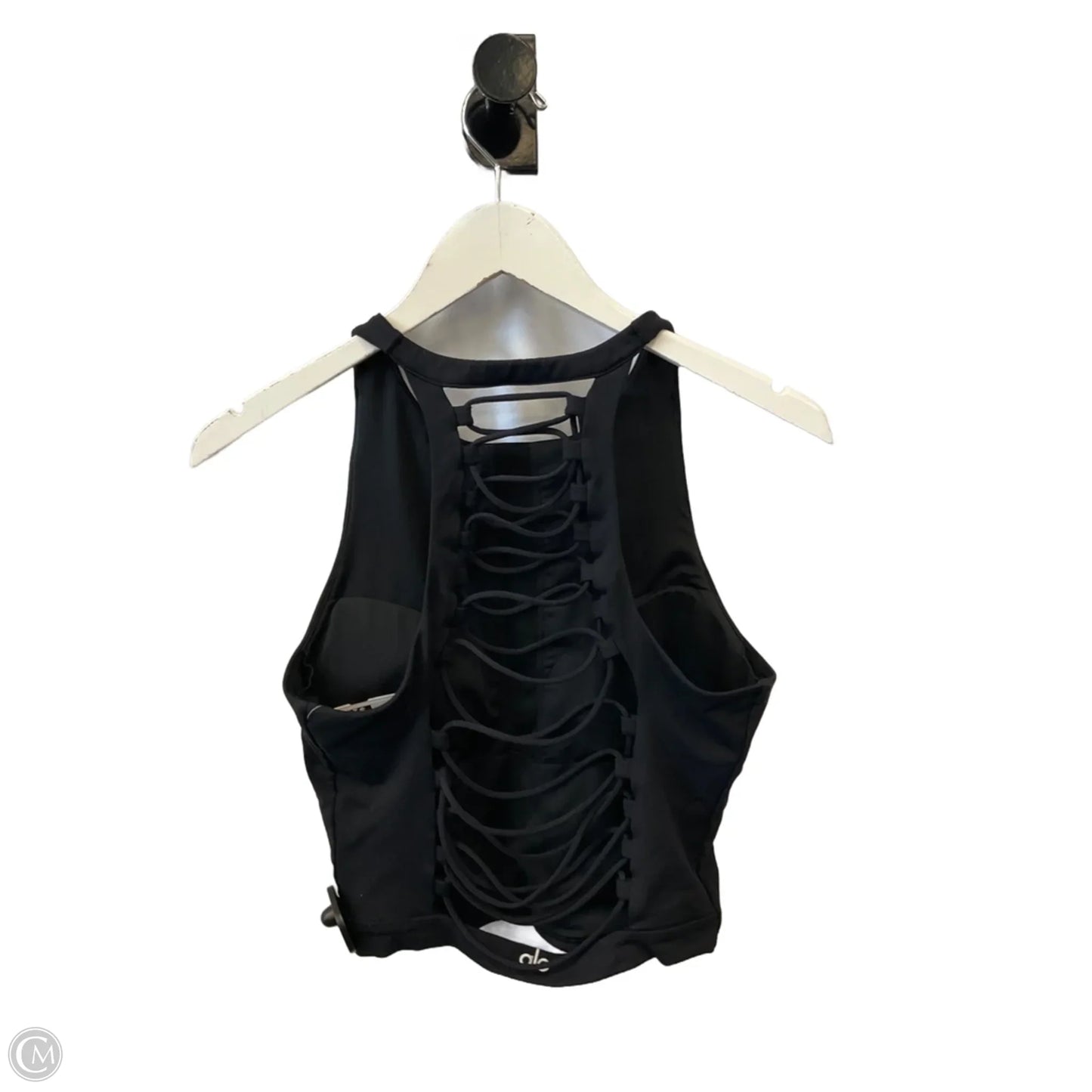 Athletic Tank Top By Alo In Black, Size: L