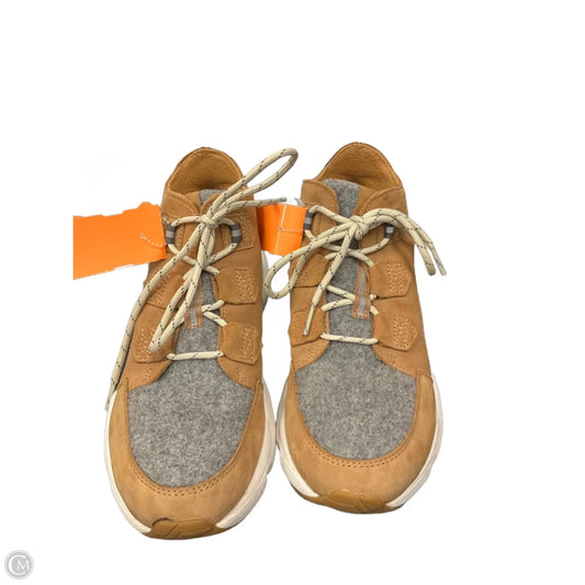 Boots Ankle Heels By Sorel In Tan, Size: 8.5