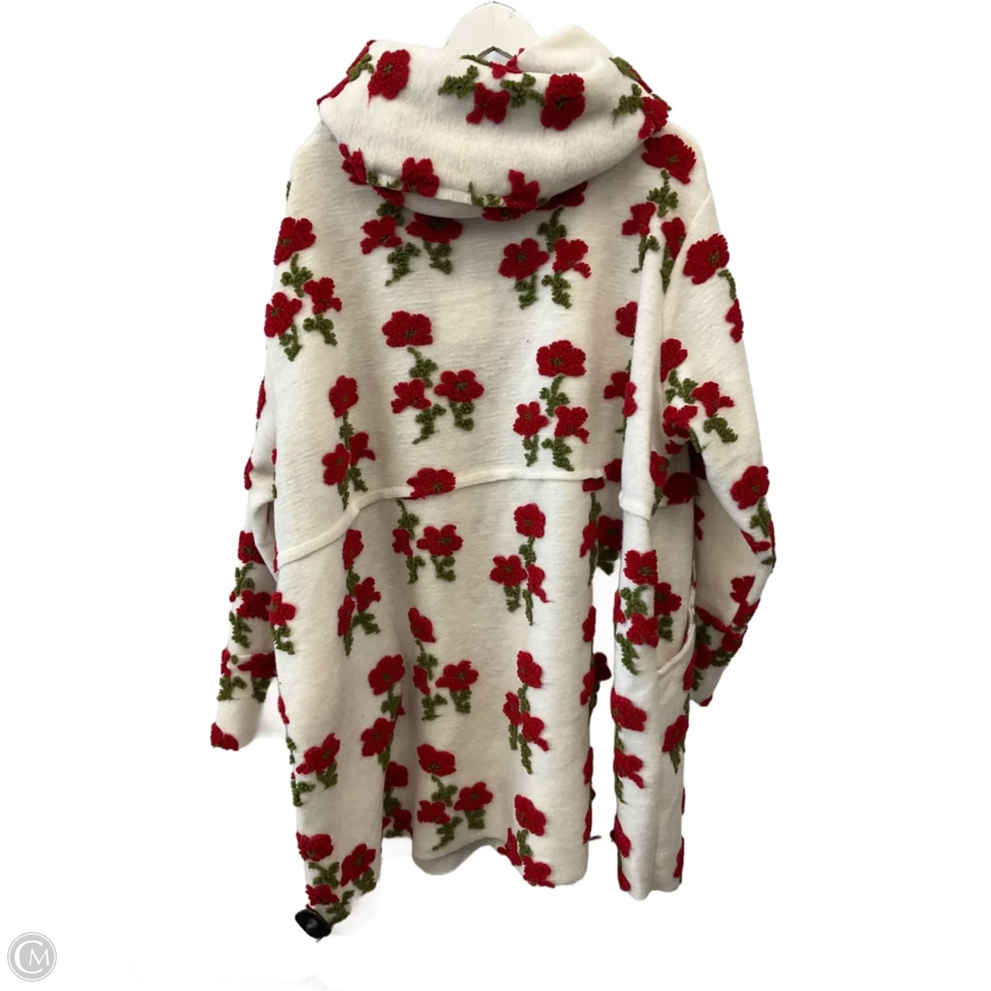 Jacket Other By Davi & Dani In Silver & White, Size: 2x