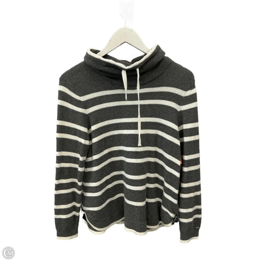 Top Long Sleeve By Tommy Hilfiger In Grey, Size: M