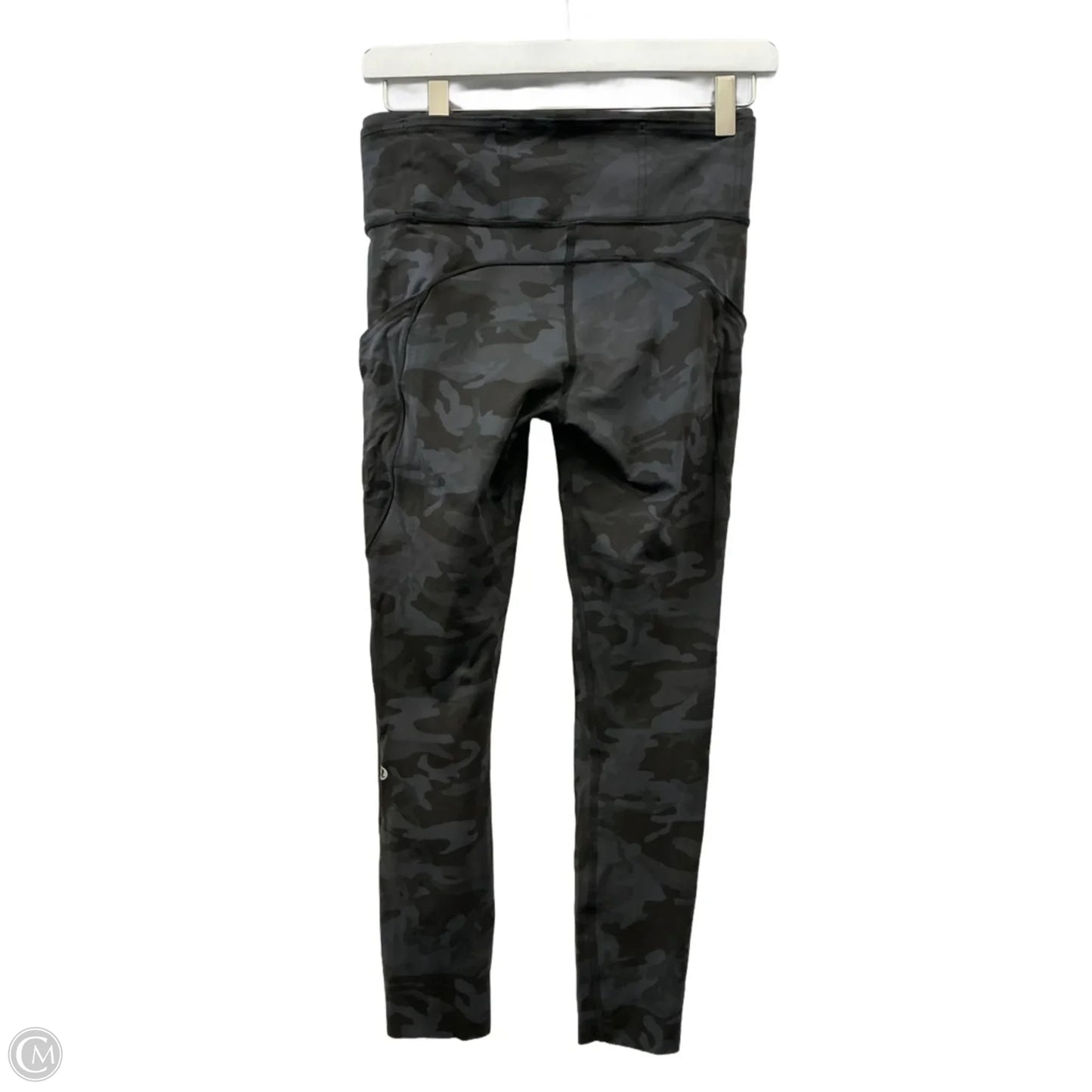 Athletic Leggings By Lululemon In Grey, Size: S