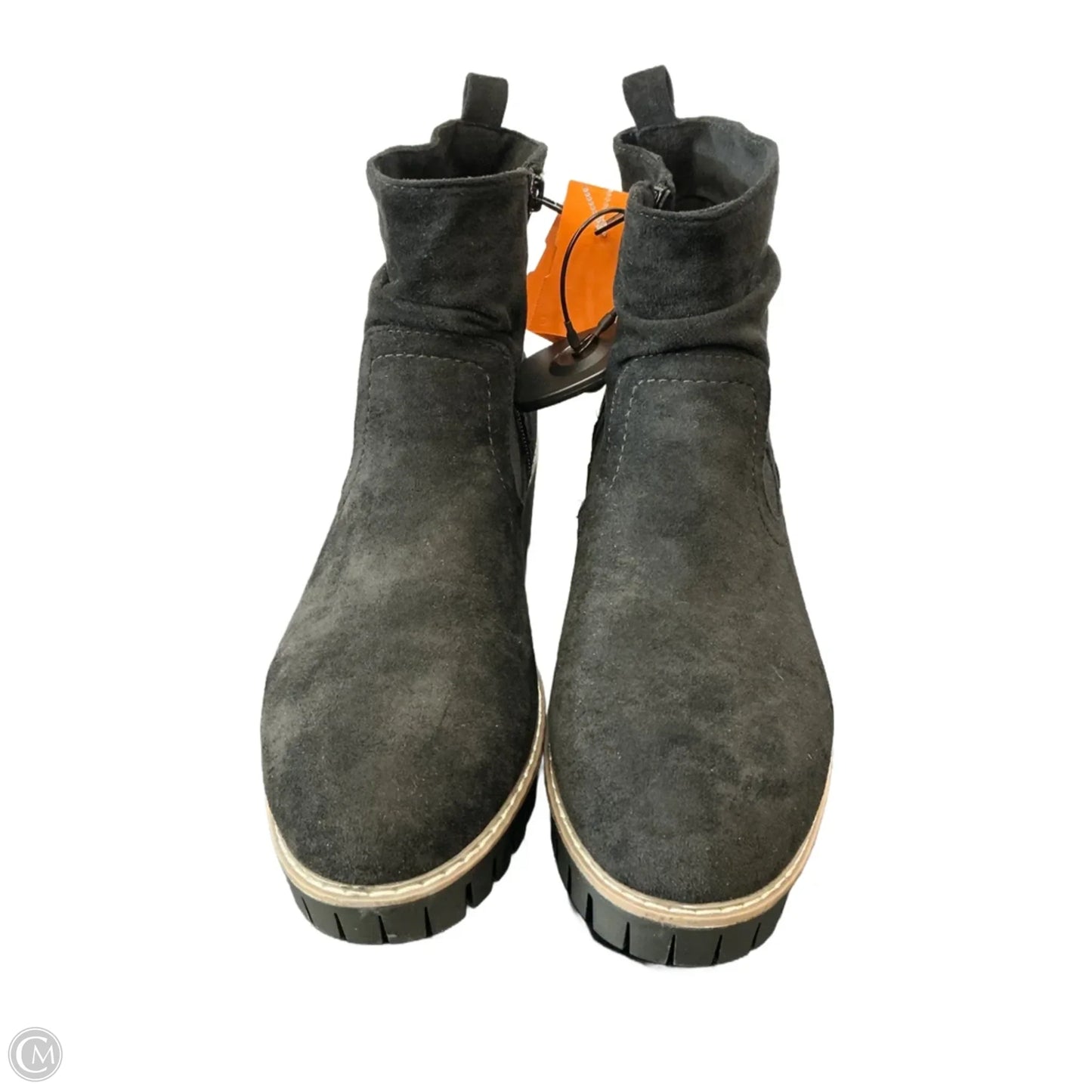 Boots Ankle Heels By Very G In Black, Size: 11