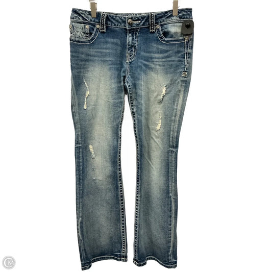 Jeans Boot Cut By Miss Me In Blue Denim, Size: 10
