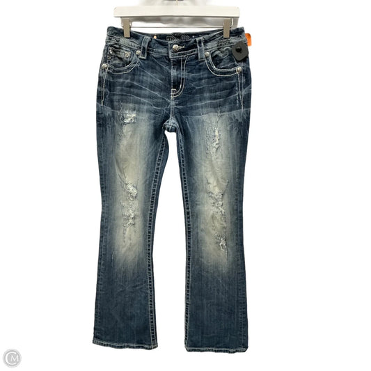 Jeans Boot Cut By Miss Me In Blue Denim, Size: 10